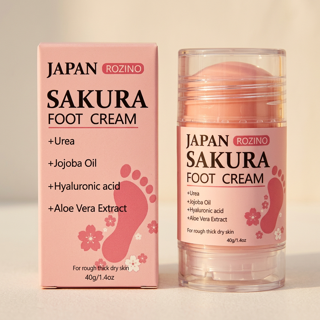 Crema en Stick para Manos y Pies con Urea en Rosa Sakura