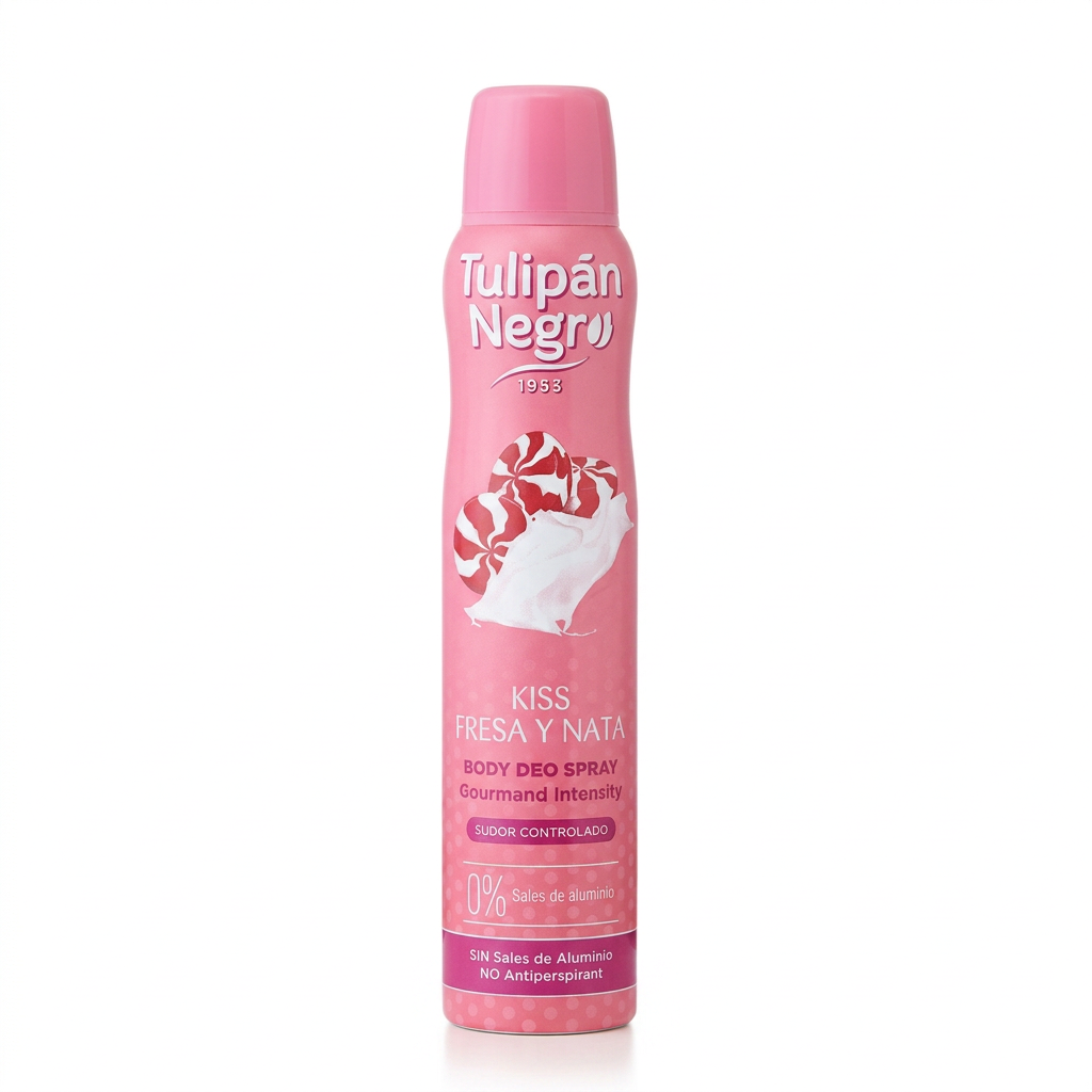 Tulipán Negro - Desodorante Spray en Fresa & Nata